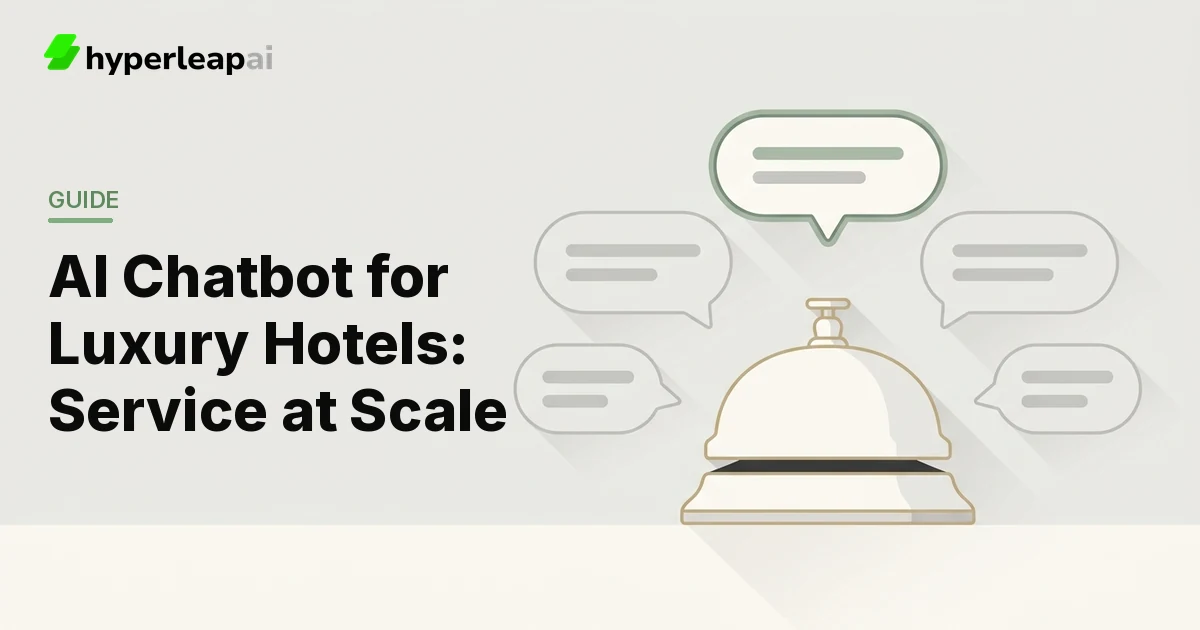 Marriott Chatbot AI Chatbot for Luxury Hotels: Service at Scale