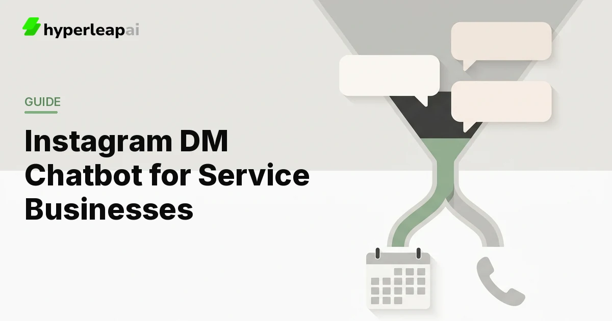 Instagram DM Chatbot for Service Businesses
