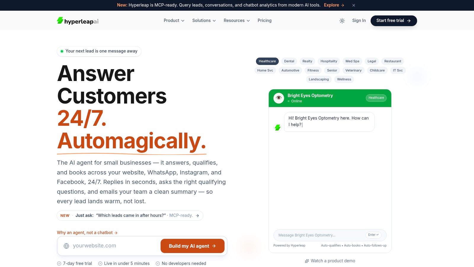 Screenshot from https://hyperleap.ai