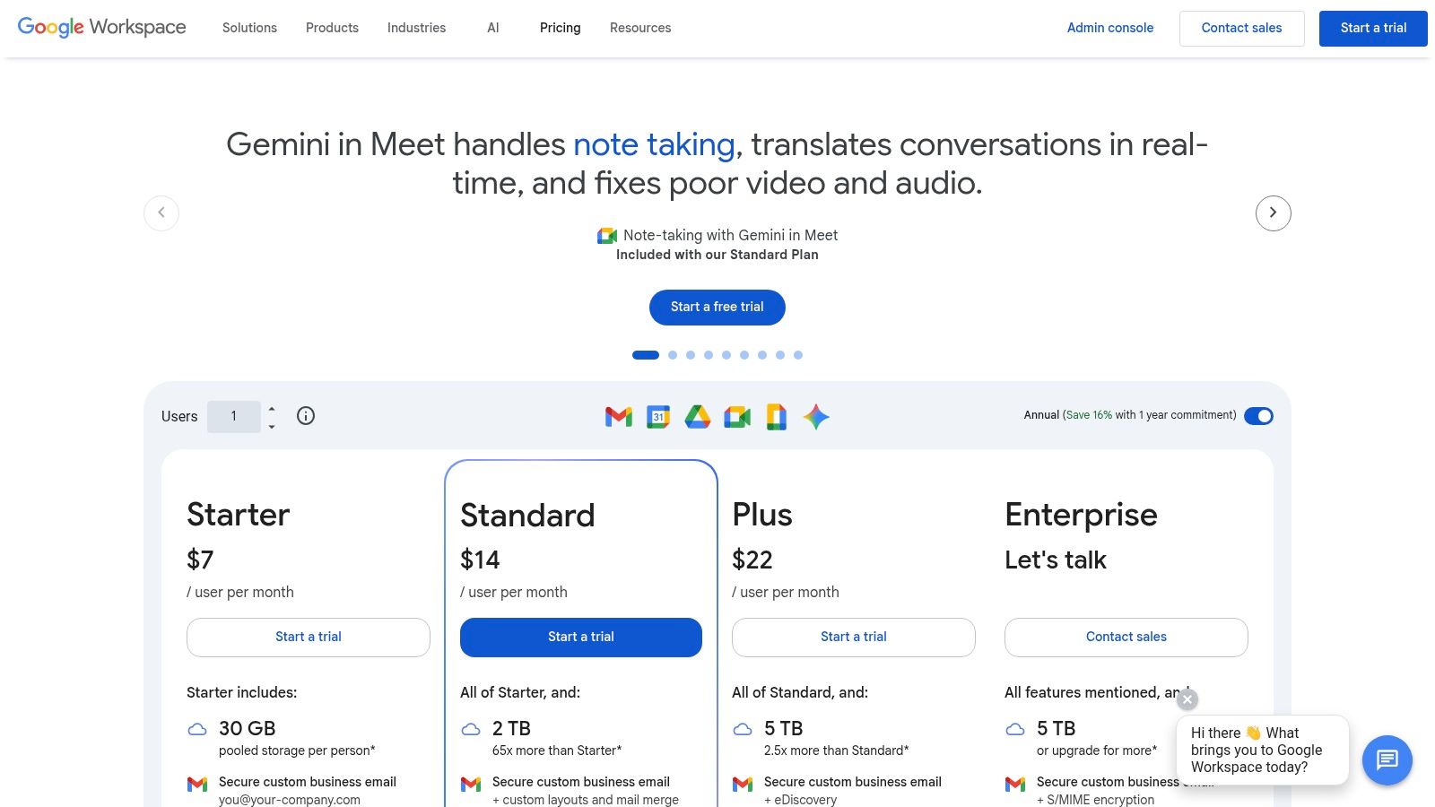 Google Workspace with Gemini