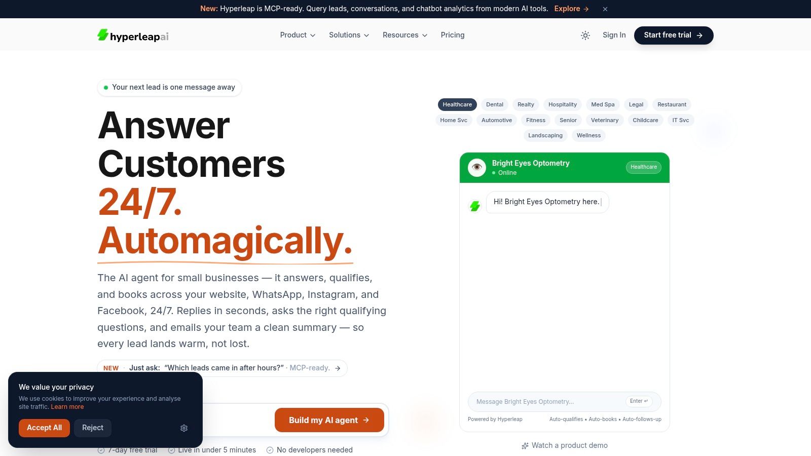Screenshot from https://hyperleap.ai